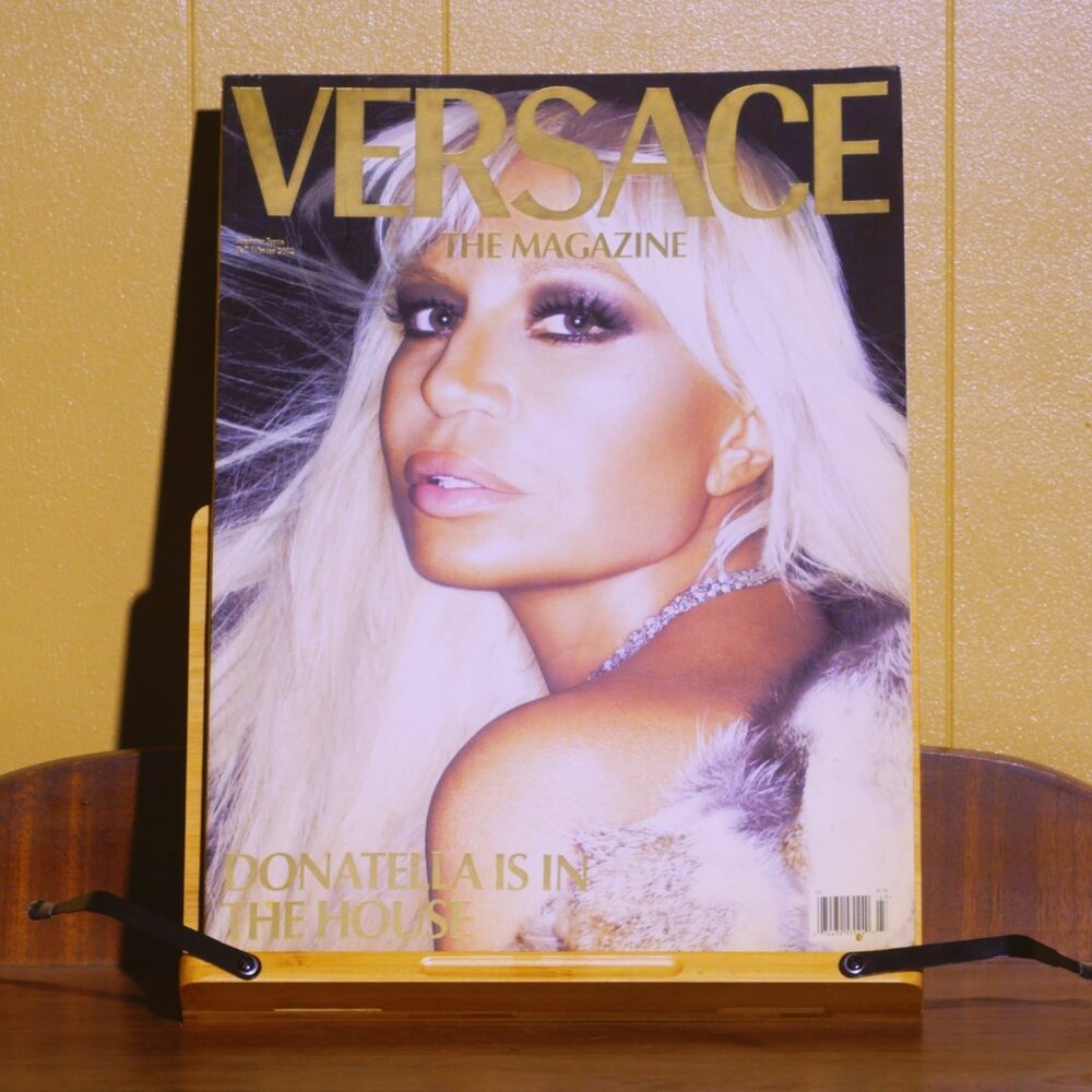Versace The Magazine Premier Issue Fall Winter 2002 RARE LOST MEDIA